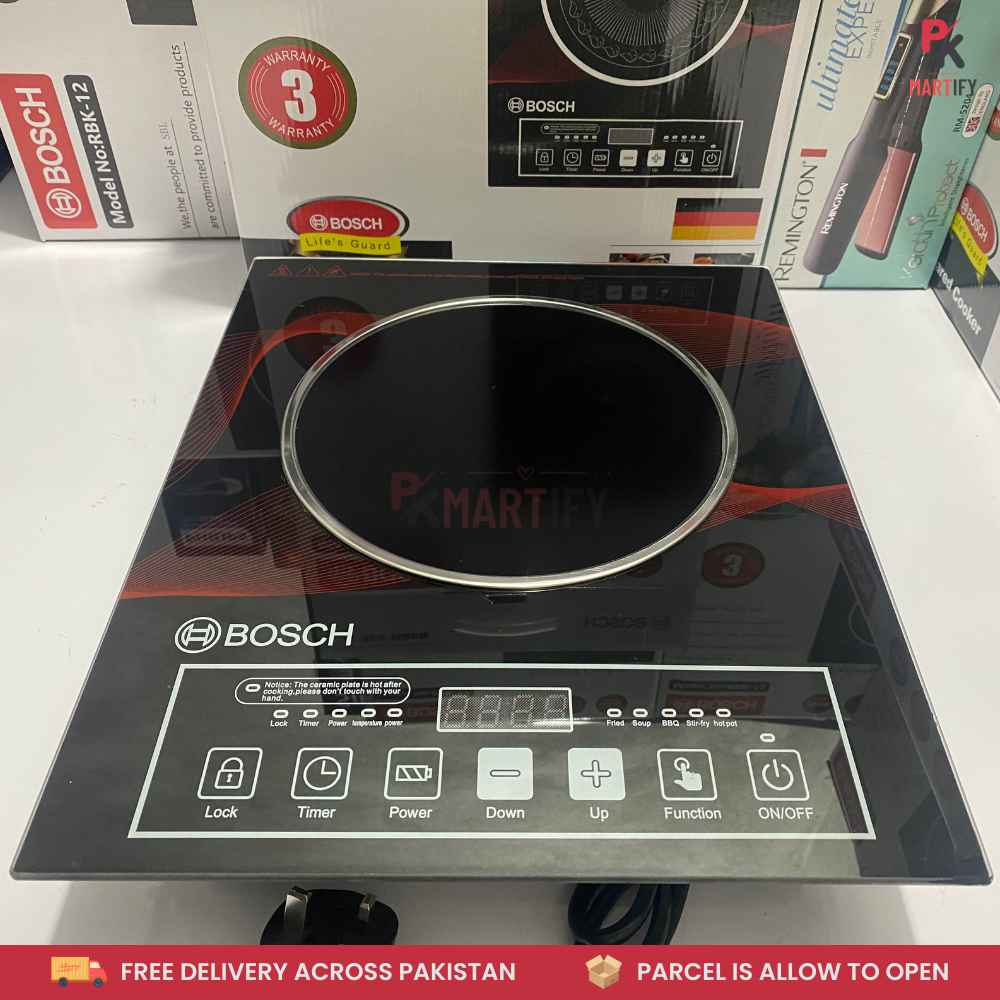 Bosch RBK-12 2200W Infrared Cooktop - Rapid Heating Ceramic Glass Cooker