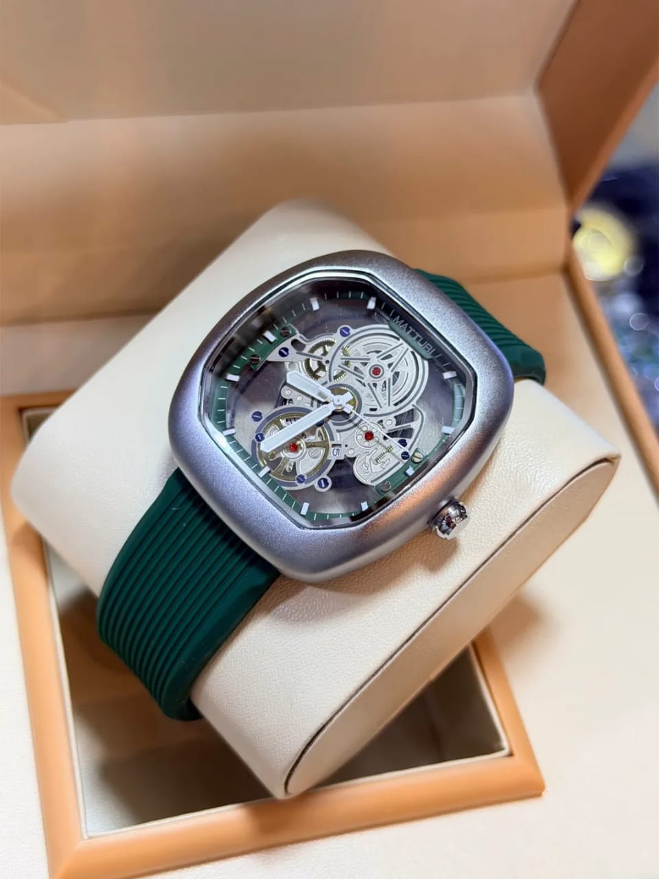 𝗟𝗨𝗫𝗨𝗥𝗬 𝗦𝗞𝗘𝗟𝗘𝗧𝗢𝗡 𝗔𝗨𝗧𝗢𝗠𝗔𝗧𝗜𝗖 𝗪𝗔𝗧𝗖𝗛 𝗙𝗢𝗥 𝗠𝗘𝗡 – 𝗣𝗥𝗘𝗠𝗜𝗨𝗠 𝗦𝗧𝗔𝗜𝗡𝗟𝗘𝗦𝗦 𝗦𝗧𝗘𝗘𝗟 𝗗𝗘𝗦𝗜𝗚𝗡